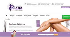 Desktop Screenshot of kianaguzellik.com